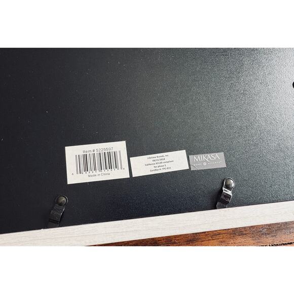 2 Rustic Whitewash Farmhouse Photo Frames 16”x16” or Mat 6.5x4.5” - Picture 5 of 6